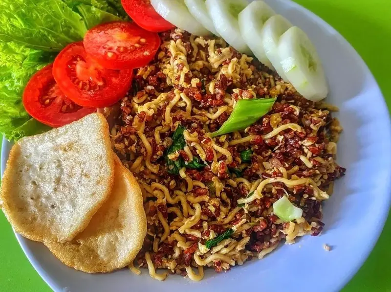 Magelangan A Savory Mixed Rice Dish